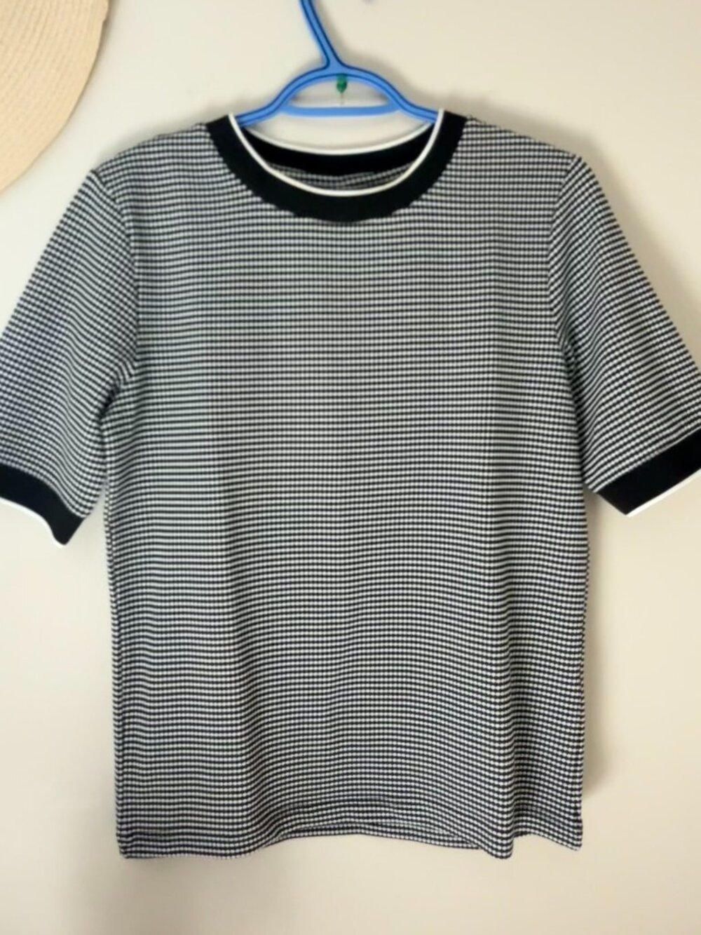 Icône par Simons Houndstooth Knit Top